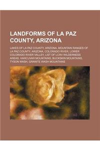 Landforms of La Paz County, Arizona