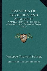 Essentials of Exposition and Argument