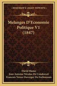 Melanges D'Economie Politique V1 (1847)