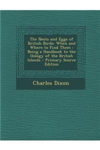Nests and Eggs of British Birds