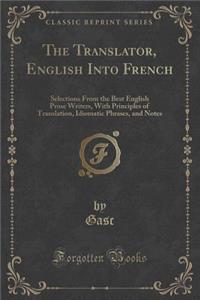 The Translator, English Into French