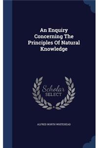 Enquiry Concerning The Principles Of Natural Knowledge
