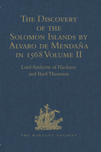Discovery of the Solomon Islands by Alvaro de Mendaña in 1568