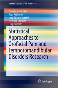 Statistical Approaches to Orofacial Pain and Temporomandibular Disorders Research