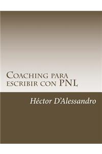 Coaching para escribir con PNL