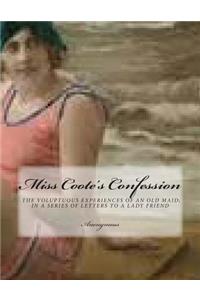 Miss Coote's Confession