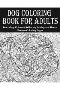 Dog Coloring Book for Adults