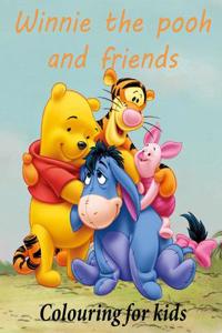 Colouring for Kids Winnie the Pooh and Friends