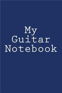 My Guitar Notebook