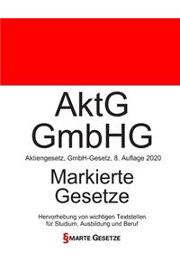 AktG GmbHG, Aktiengesetz GmbH-Gesetz, Smarte Gesetze, Markierte Gesetze