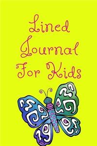 Lined Journal For Kids