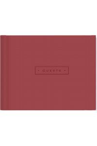 Artisan Guest Book/Burgundy