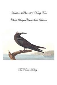 Audubon's Plate 275 Noddy Tern: Classic Designs Cross Stitch Pattern