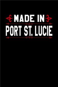 Notizbuch Made in Port St.Lucie