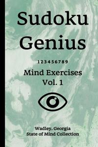 Sudoku Genius Mind Exercises Volume 1