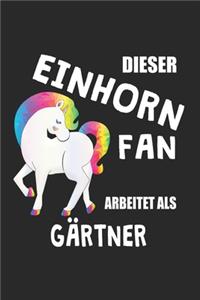 Dieser Einhorn Fan Arbeitet Als Gärtner