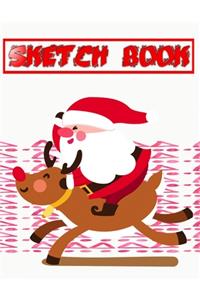 Sketch Book For Painting Christmas Gift Card