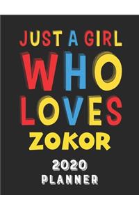 Just A Girl Who Loves Zokor 2020 Planner