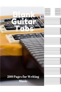 Blank Guitar Tabs