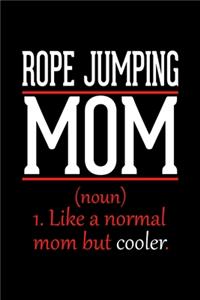 Rope Jumping Mom Notebook