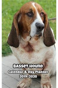 Basset Hound Calendar & Day Planner 2019-2020