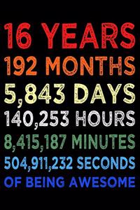 16 Years Of Being Awesome