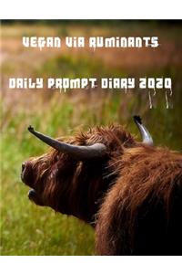 Vegan Via Ruminants Daily Prompt Diary for 2020