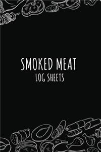 Smoked Meat Log Sheets