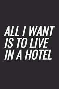 All I Want Is To Live In A Hotel