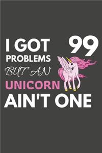 I Got 99 Problems But An Unicorn Ain't One