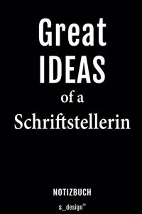 Notizbuch für Schriftsteller / Schriftstellerin