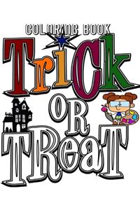 Trick or Treat Coloring Book