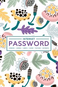 Internet Password Logbook - Journal - Libreta - Cahier - Taccuino - Notizbuch