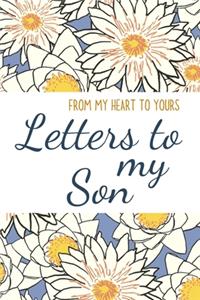 Letters to my Son Journal-Mother/Father Son Journal Appreciation Gift-Lined Notebook To Write In-6