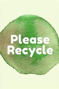 Please Recycle
