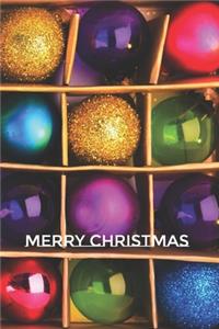 Merry Christmas Notebook, Christmas Journal, Christmas Diary, Santa Claus - One Subject - 120 Pages