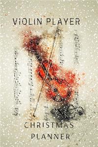 Violin Player Christmas Planner