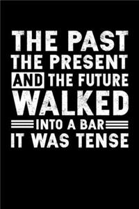 The Past the Present and the Future Walked Into a Bar It Was Tense