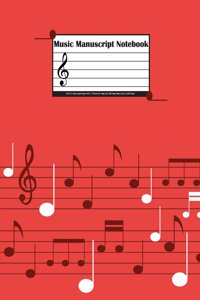 Music Manuscript Notebook