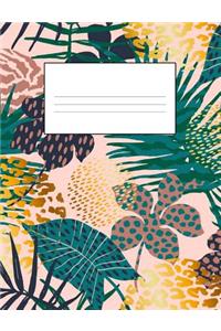 Tropical Hawaiian Leaves School Supplies
