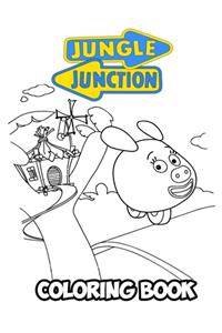 Jungle Junction Coloring Book