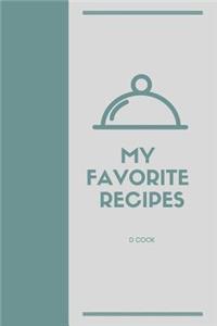 My Favorite Recipes