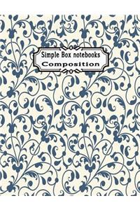Simple Box Notebooks Composition