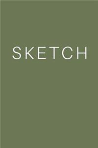 Sketch - Art Sketch Book: (6 X 9) Blank Paper Sketchbook, 100 Pages, Durable Matte Cover: (6 X 9) Blank Paper Sketchbook, 100 Pages, Durable Matte Cover