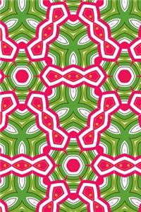 Geometric Pattern Journal - 210 Page Blank Lined Journal - 5
