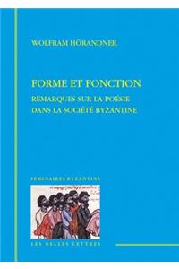 Forme Et Fonction