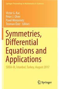 Symmetries, Differential Equations and Applications