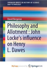 Philosophy and Allotment