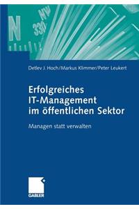 Erfolgreiches It-Management Im Öffentlichen Sektor