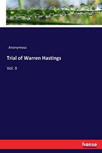 Trial of Warren Hastings